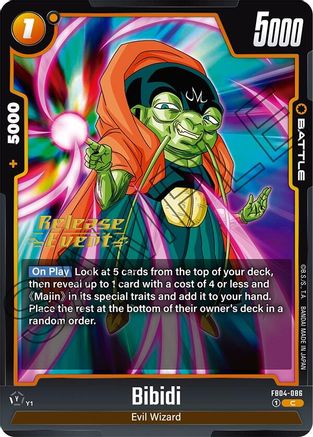 Image of Bibidi (FB04-086) - Ultra Limit Release Event Cards