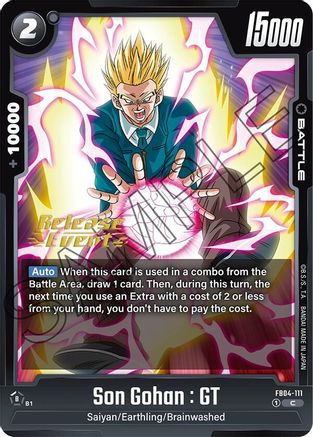 Image of Son Gohan : GT (FB04-111) - Ultra Limit Release Event Cards