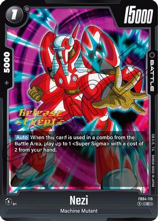 Image of Nezi (FB04-115) - Ultra Limit Release Event Cards