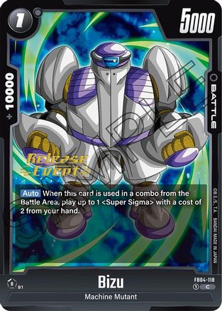 Image of Bizu (FB04-118) - Ultra Limit Release Event Cards