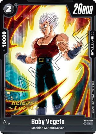 Image of Baby Vegeta (FB04-121) - Ultra Limit Release Event Cards