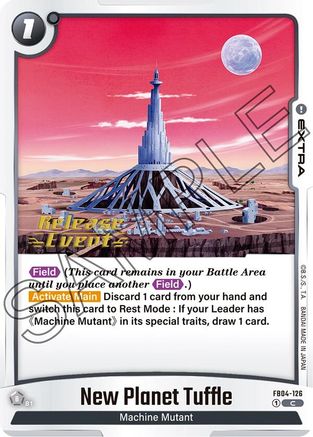 Image of New Planet Tuffle (FB04-126) - Ultra Limit Release Event Cards
