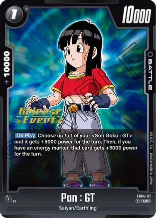 Image of Pan : GT (FB04-117) - Ultra Limit Release Event Cards