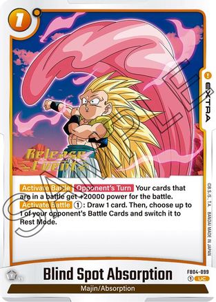 Image of Blind Spot Absorption (FB04-099) - Ultra Limit Release Event Cards
