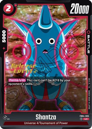 Image of Shantza (FB04-005) - Ultra Limit Release Event Cards