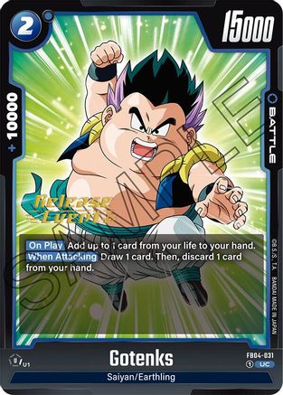 Image of Gotenks - FB04-031 (FB04-031) - Ultra Limit Release Event Cards