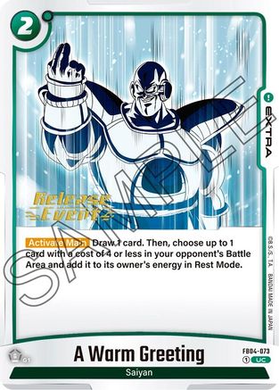Image of A Warm Greeting (FB04-073) - Ultra Limit Release Event Cards