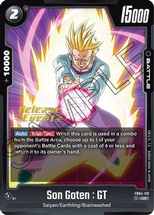 Image of Son Goten : GT (FB04-110) - Ultra Limit Release Event Cards