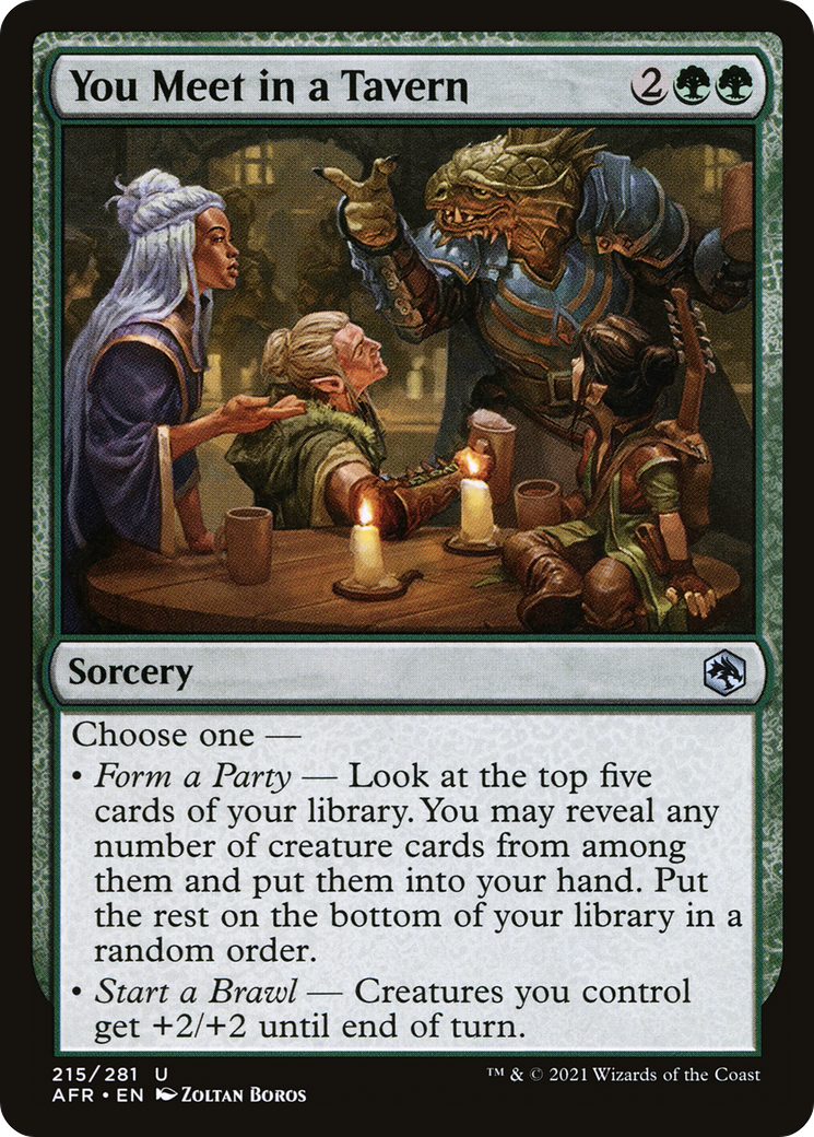 Image of You Meet in a Tavern (AFR-215) - Adventures in the Forgotten Realms