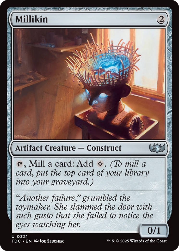 Image of Millikin (TDC-321) - Commander: Tarkir: Dragonstorm