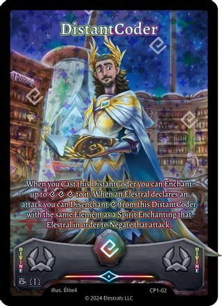 Image of DistantCoder (CP1-02) - Creator Promos Holo