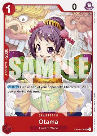 Image of Otama (Reprint) (OP01-006) - Premium Booster -The Best-