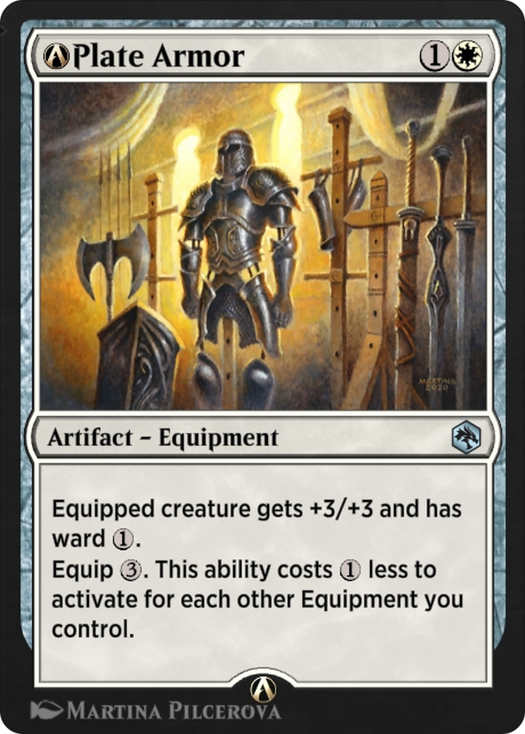 Image of A-Plate Armor (AFR-A-32) - Adventures in the Forgotten Realms