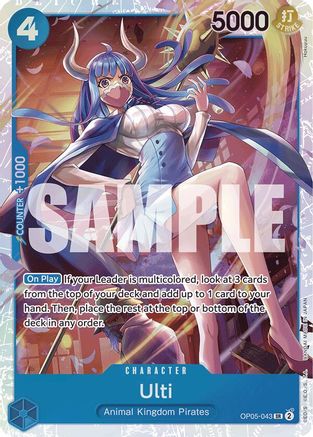 Image of Ulti (Reprint) (OP05-043) - Premium Booster -The Best- Foil