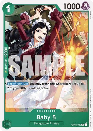 Image of Baby 5 (OP04-032) (Reprint) (OP04-032) - Premium Booster -The Best-