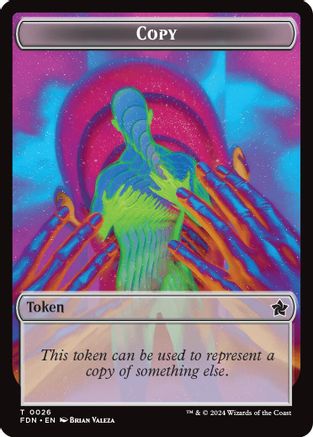 Image of Copy // Human Double-Sided Token (FDN-26 // 3) - Foundations
