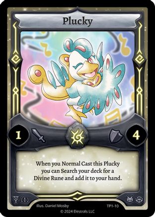 Image of Plucky (TP1-10) - Organized Play Series 1