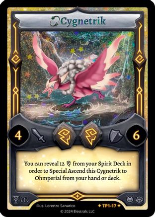 Image of Cygnetrik (TP1-17) - Organized Play Series 1 Holo