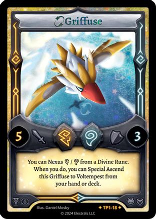 Image of Griffuse (TP1-18) - Organized Play Series 1 Holo