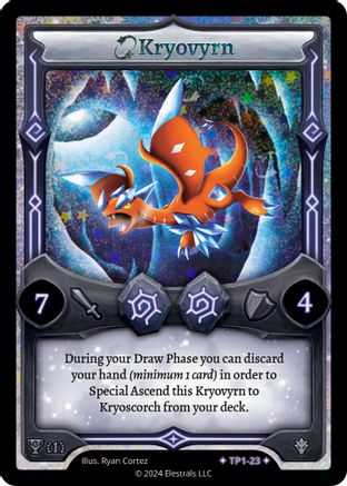 Image of Kryovyrn (TP1-23) - Organized Play Series 1 Holo