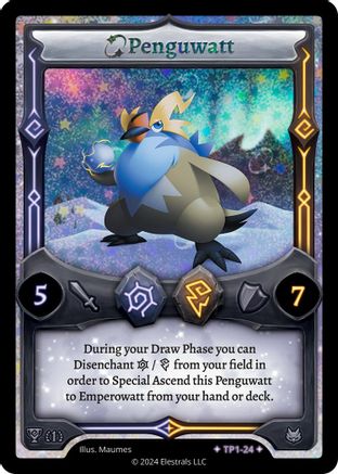 Image of Penguwatt (TP1-24) - Organized Play Series 1 Holo
