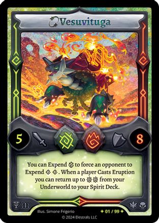 Image of Vesuvituga (Serialized) (/99) - Organized Play Series 1 Holo