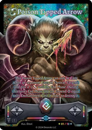 Image of Poison Tipped Arrow (Serialized) (/10) - Organized Play Series 1 Holo