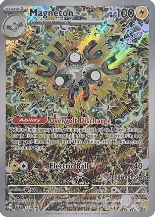Image of Magneton (Pokémon Center Exclusive) 159  - Holofoil SV Scarlet & Violet Promo Cards - Promo