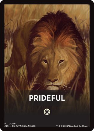 Image of Prideful Theme Card (J25-008) - Foundations Jumpstart