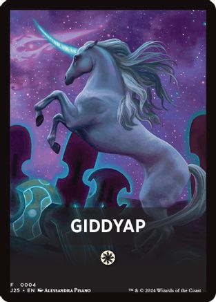 Image of Giddyap Theme Card (J25-004) - Foundations Jumpstart