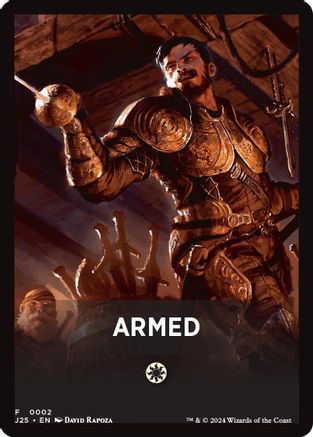 Image of Armed Theme Card (J25-002) - Foundations Jumpstart