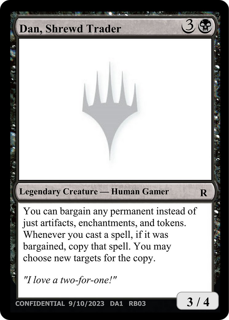 Image of Dan, Shrewd Trader (UNK-RB03B) - Unknown Event