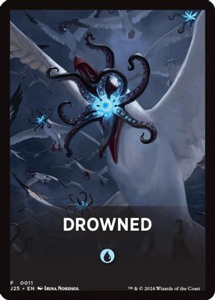 Image of Drowned Theme Card (J25-011) - Foundations Jumpstart