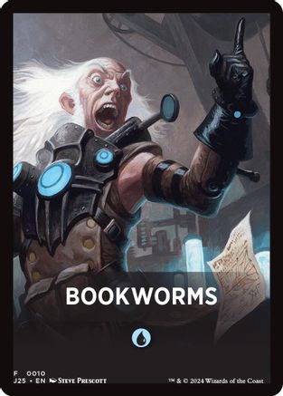 Image of Bookworms Theme Card (J25-010) - Foundations Jumpstart