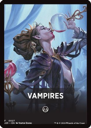 Image of Vampires Theme Card (J25-027) - Foundations Jumpstart