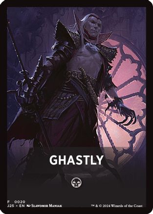 Image of Ghastly Theme Card (J25-020) - Foundations Jumpstart