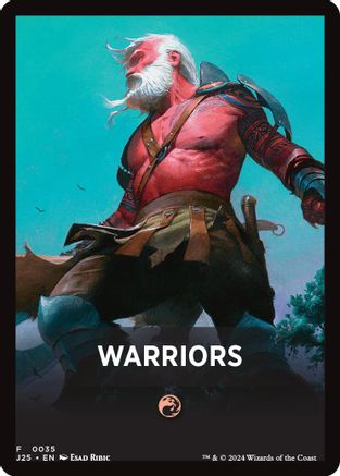Image of Warriors Theme Card (J25-035) - Foundations Jumpstart