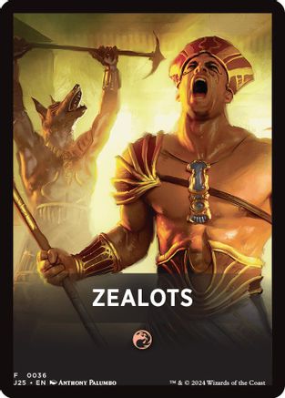 Image of Zealots Theme Card (J25-036) - Foundations Jumpstart