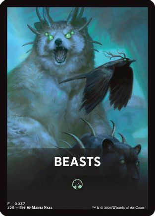 Image of Beasts Theme Card (J25-037) - Foundations Jumpstart
