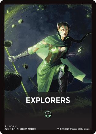 Image of Explorers Theme Card (J25-042) - Foundations Jumpstart
