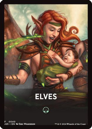 Image of Elves Theme Card (J25-040) - Foundations Jumpstart