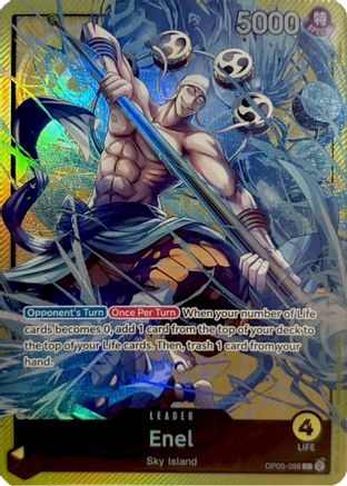 Image of Enel (Sound Loader Vol. 2) (OP05-098) - One Piece Promotion Cards Foil