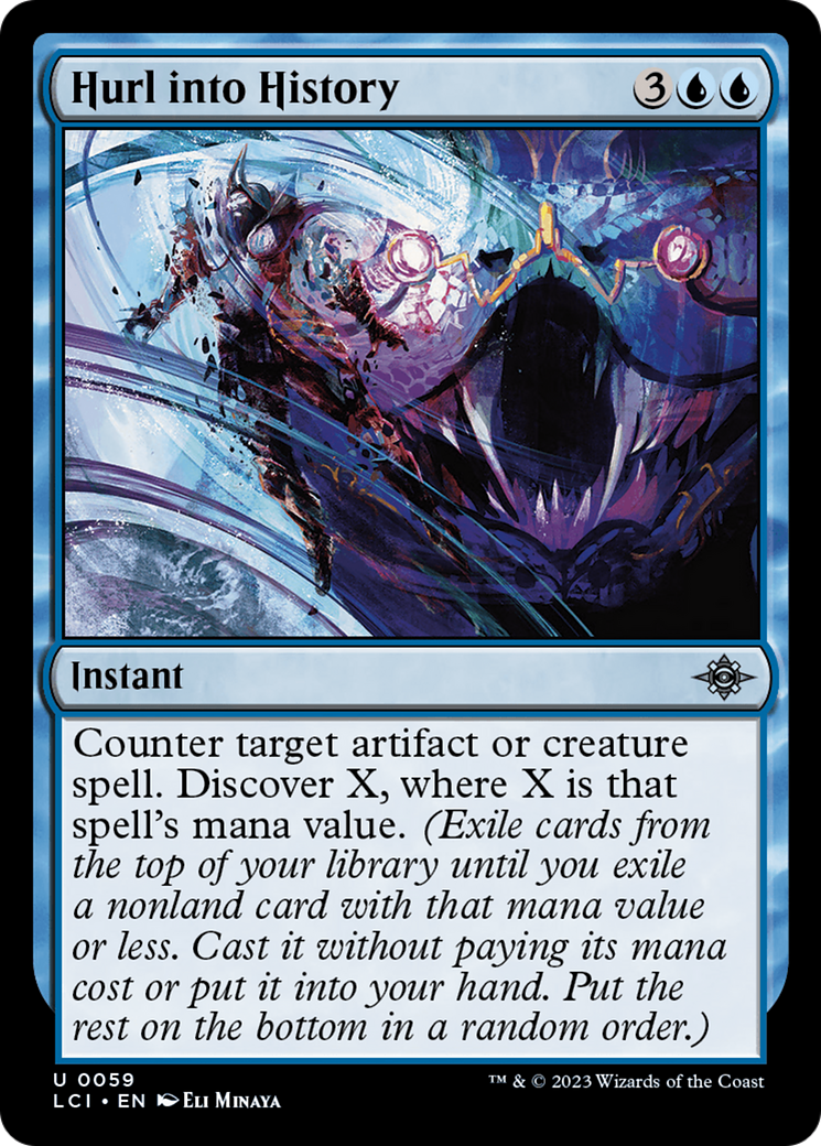 Image of Hurl into History (LCI-059) - The Lost Caverns of Ixalan Foil
