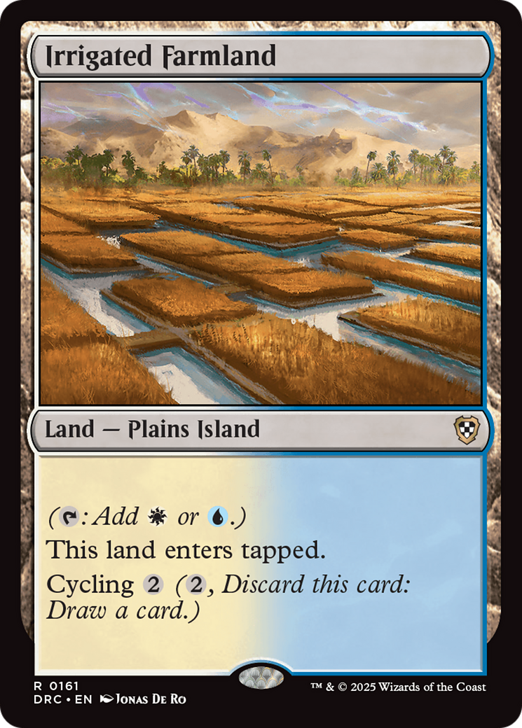 Image of Irrigated Farmland (DRC-161) - Commander: Aetherdrift