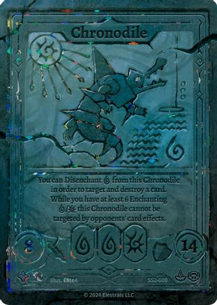Image of Chronodile (SS2-000) - Shattered Stars Chapter 2 SS2 Holo