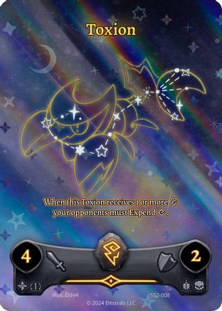 Image of Toxion (SS2-008) - Shattered Stars Chapter 2 SS2 Holo