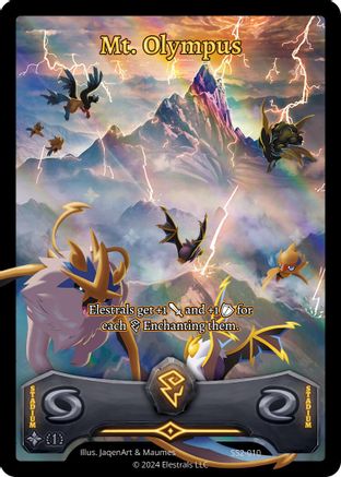 Image of Mt. Olympus (SS2-010) - Shattered Stars Chapter 2 SS2 Holo