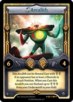 Image of Arcalith (Serialized) (/99) - Shattered Stars Chapter 2 SS2 Holo