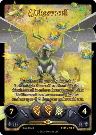 Image of Phosvocell (Serialized) (/10) - Shattered Stars Chapter 2 SS2 Holo