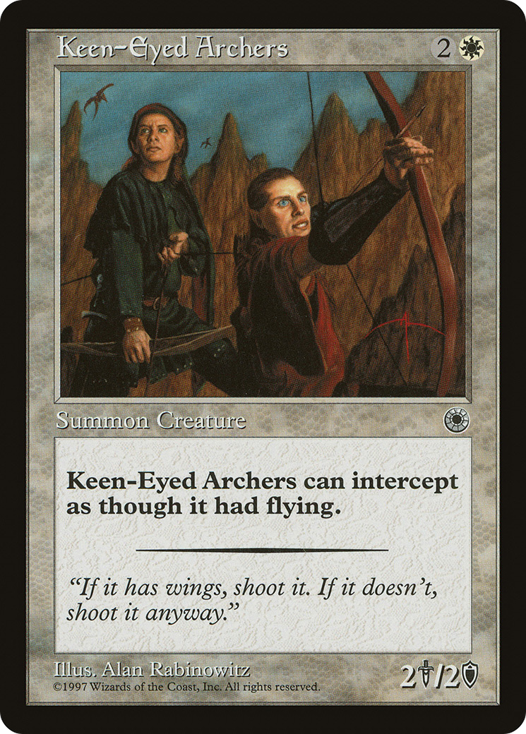 Image of Keen-Eyed Archers (POR-) - Portal